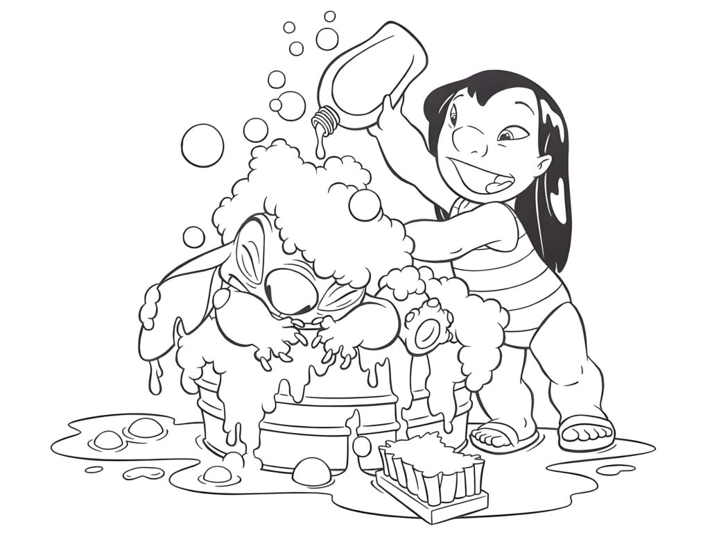Dibujos De Stitch Para Imprimir Y Colorear dibujos-de-stitch-para-imprimir-y-colorear