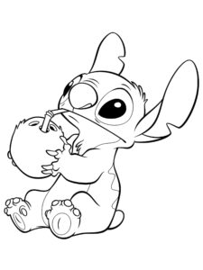 Dibujos De Stitch Para Imprimir Y Colorear dibujos-de-stitch-para-imprimir-y-colorear