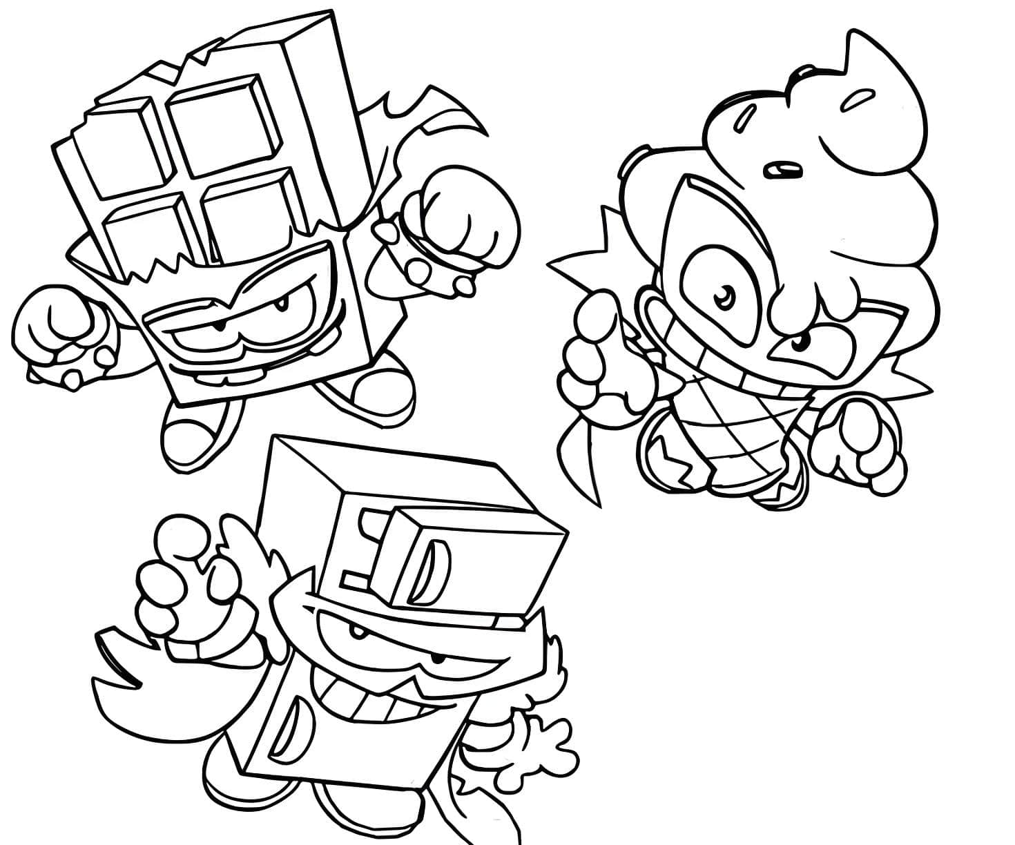 Dibujo De Superzings Para Imprimir