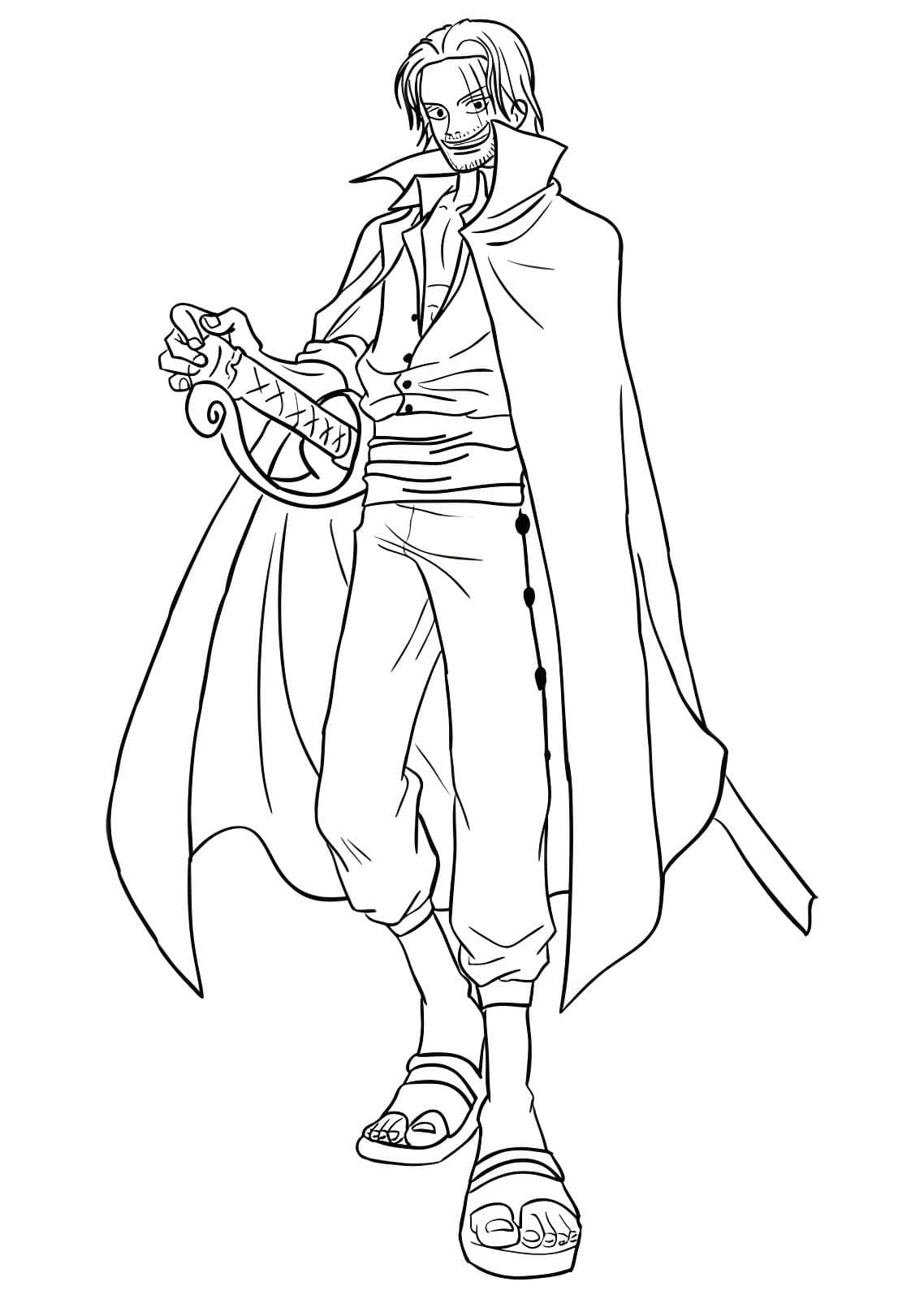 Dibujo De Brook De One Piece Para Imprimir