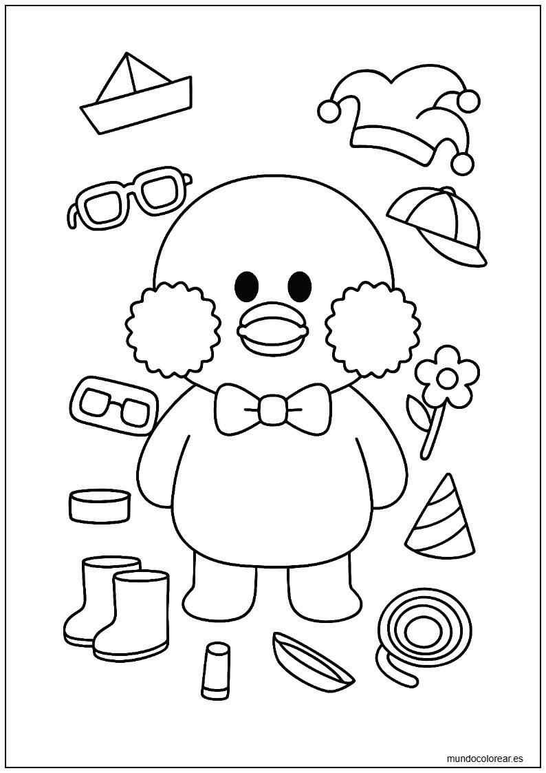 Paper Duck Para Imprimir