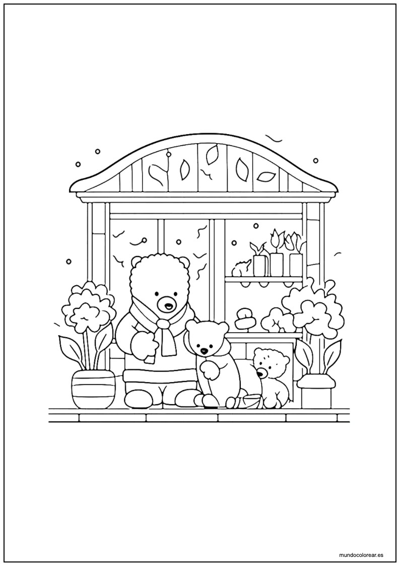 Dibujo De Cozy Friends Para Imprimir