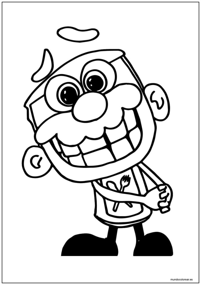 Dibujo De José Totoy Gratis Para Colorear E Imprimir