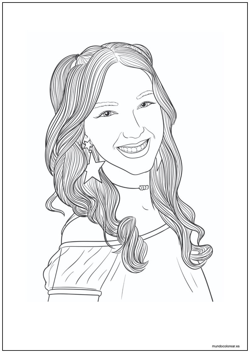 Dibujo De Luluca Para Colorear