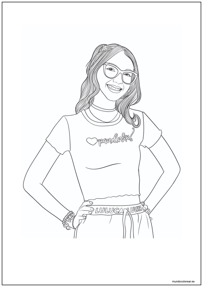 Dibujo De Luluca Para Imprimir