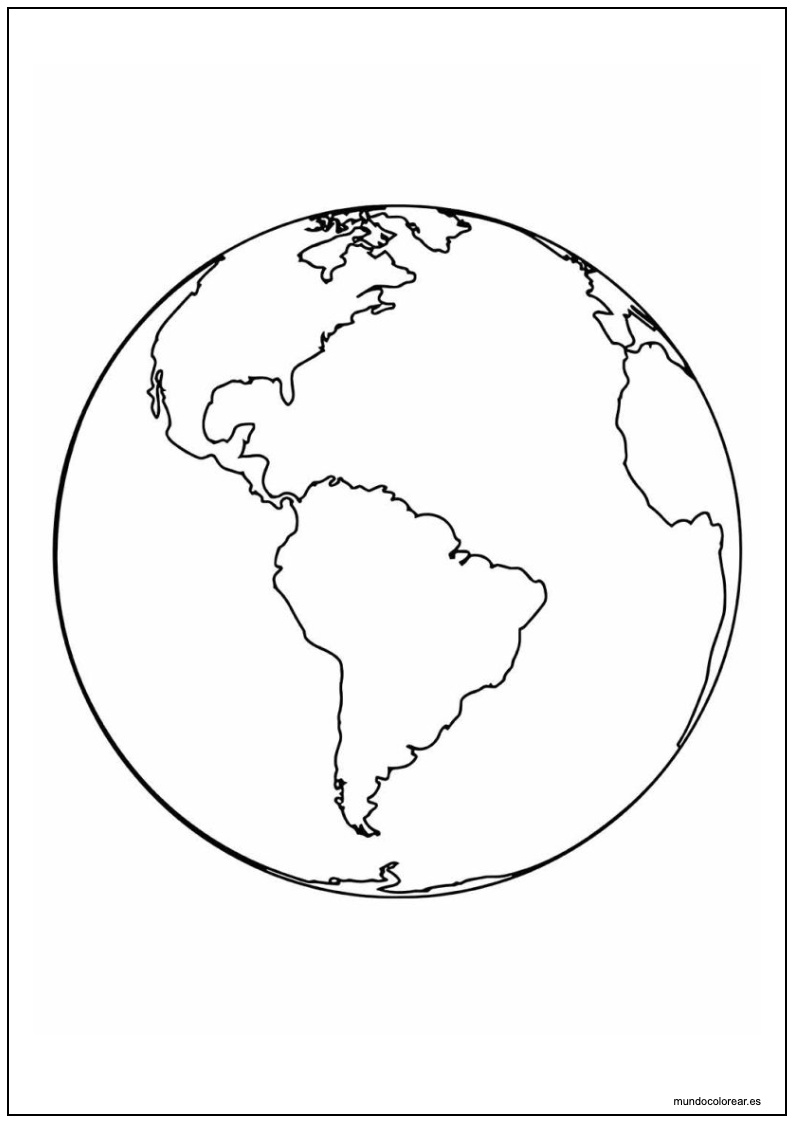 Dibujo De Planeta Para Imprimir 17