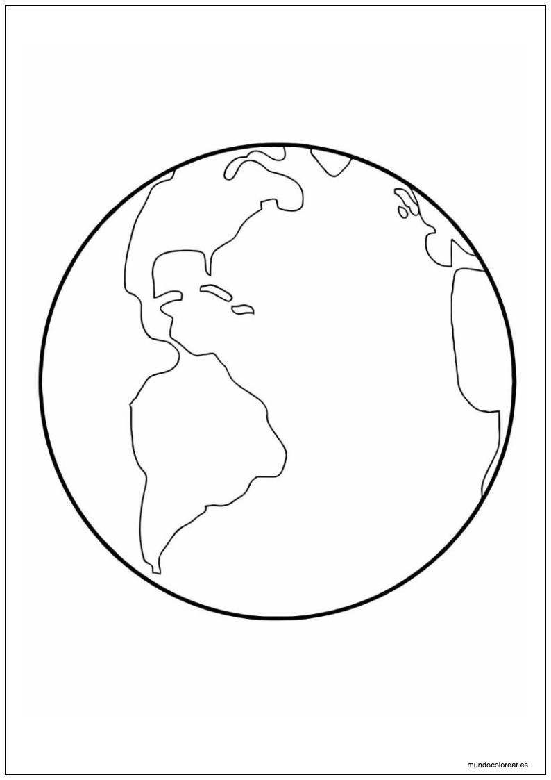 Dibujo De Planeta Para Imprimir 18
