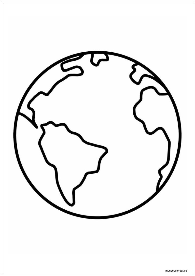 Dibujo De Planeta Para Imprimir 19