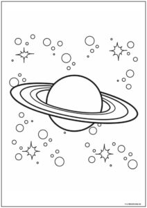 Dibujo De Planeta Para Imprimir 2
