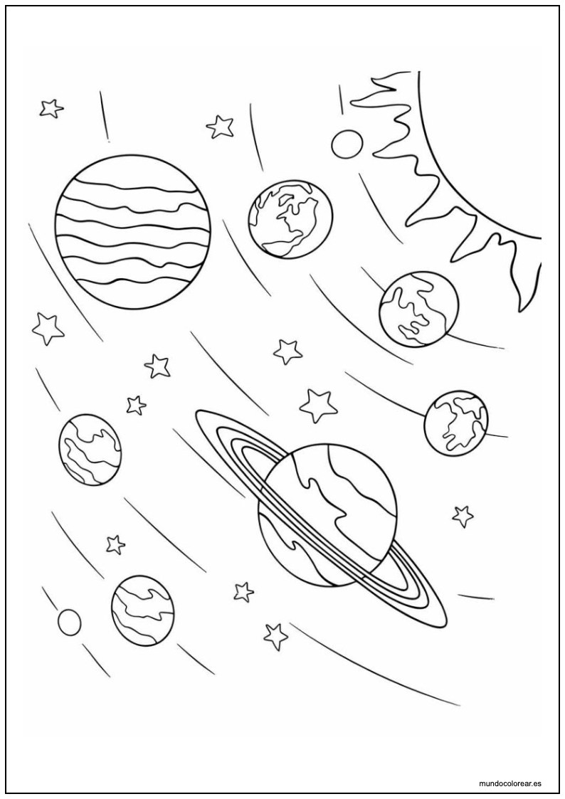 Dibujo De Planeta Para Imprimir 22jpg