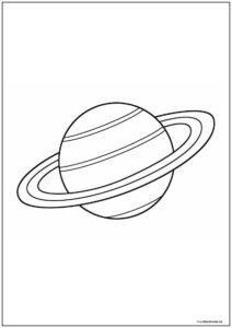 Dibujo De Planeta Para Imprimir 3