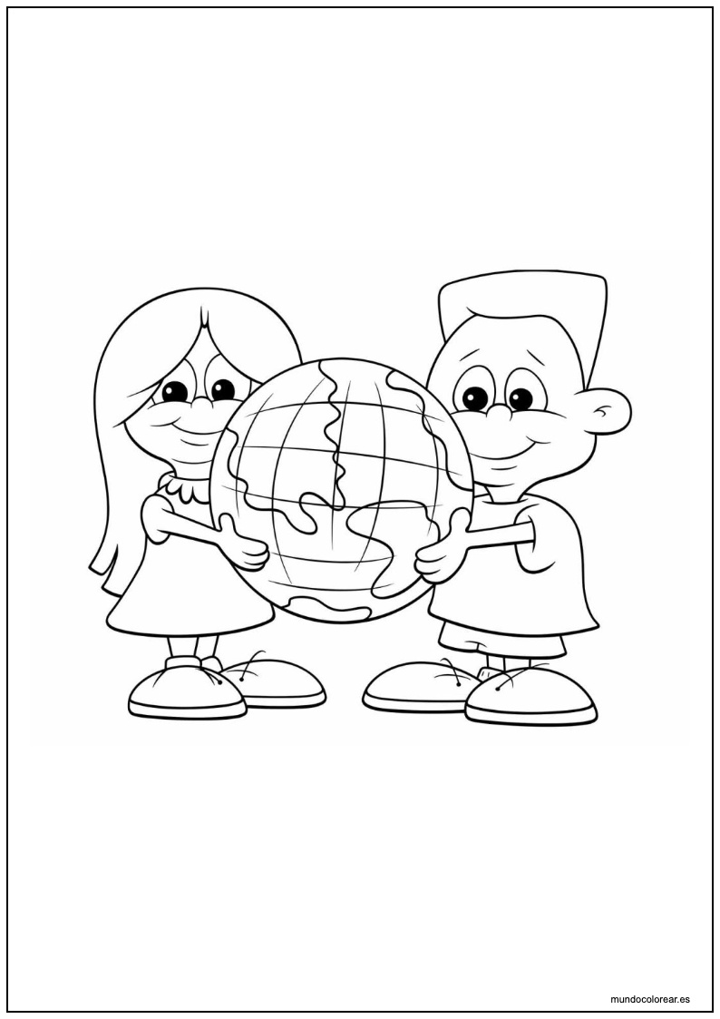 Dibujo De Planeta Para Imprimir 6