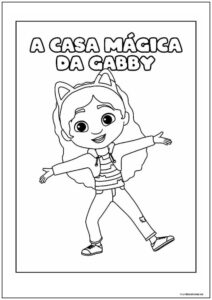 La Casa Mágica De Gabby Feliz Para Imprimir