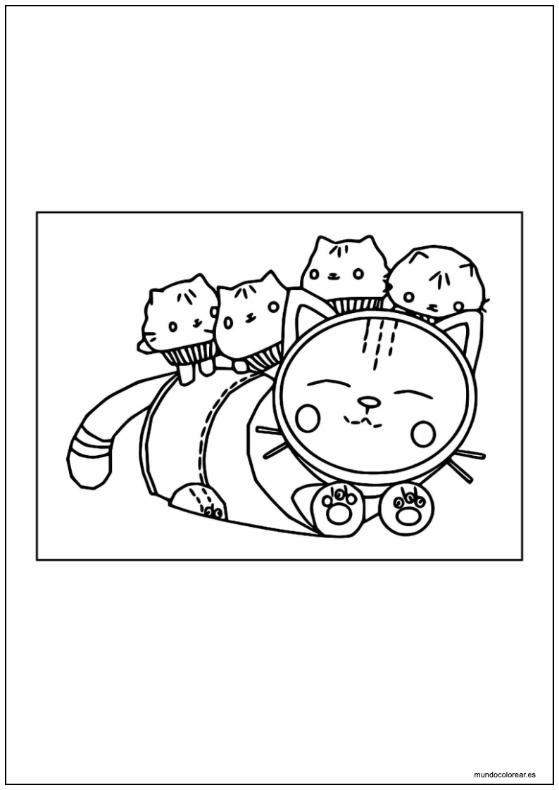 La Casa Mágica De Gabby Para Colorear Pdf