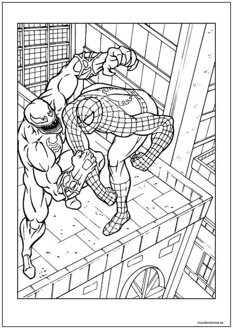 Dibujo De Venom Para Imprimir 11
