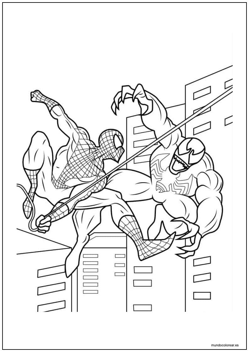 Dibujo De Venom Para Imprimir 17