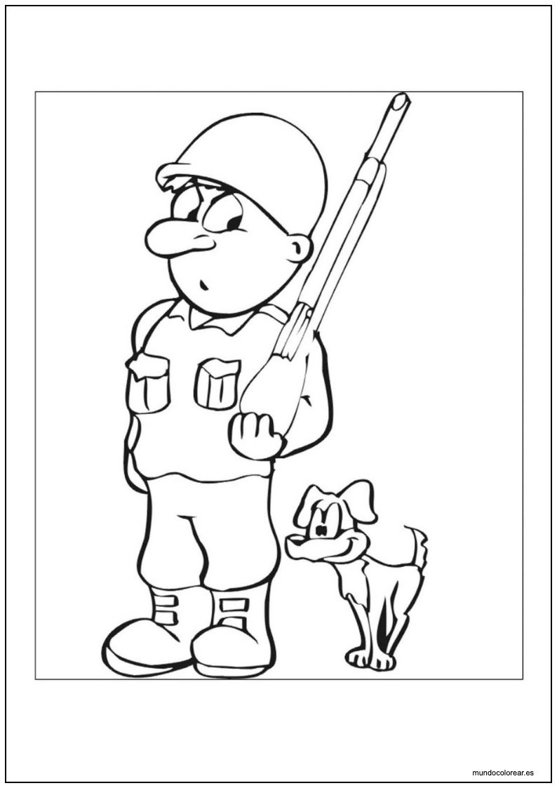 Dibujo De Soldados Para Imprimir 15