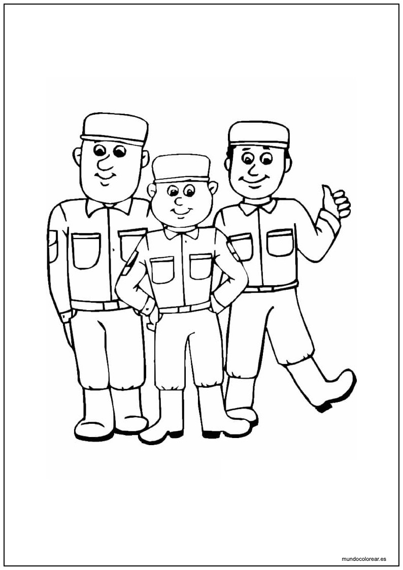 Dibujo De Soldados Para Imprimir 26