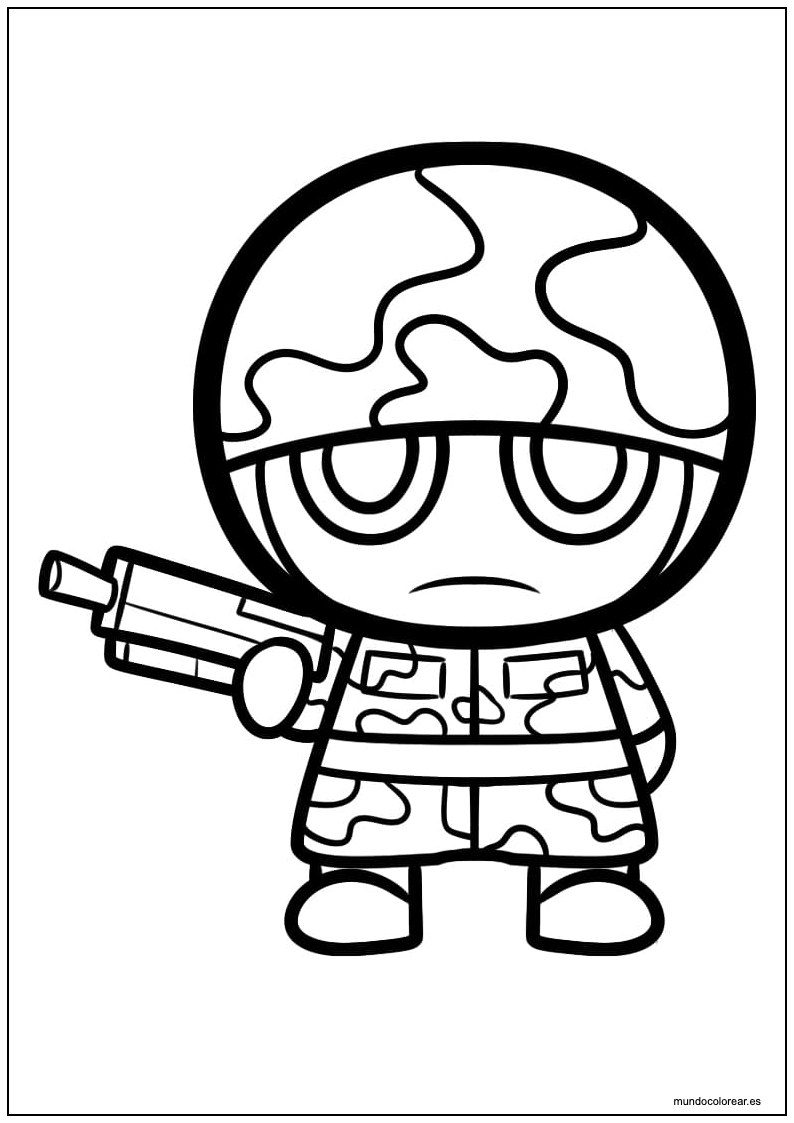 Dibujo De Soldados Para Imprimir 28