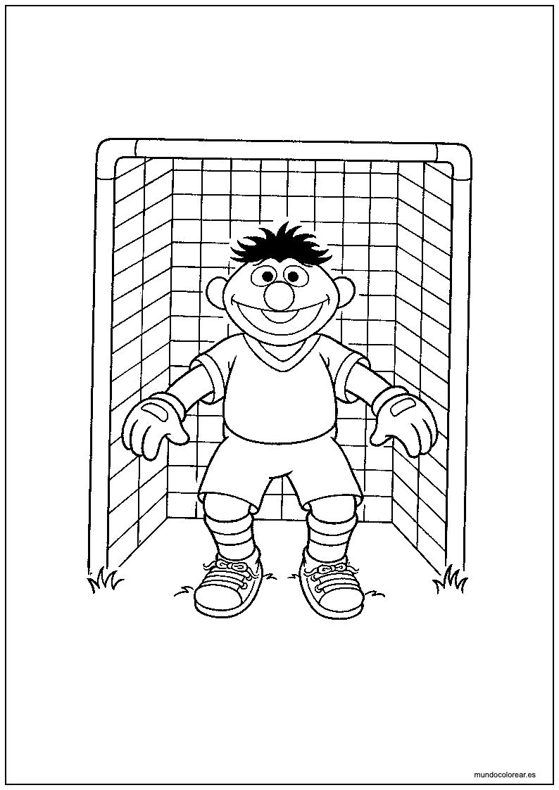 Dibujo Fútbol Para Imprimir 1