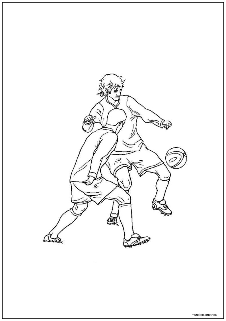 Dibujo Fútbol Para Imprimir 10
