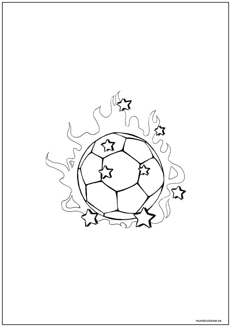 Dibujo Fútbol Para Imprimir 14