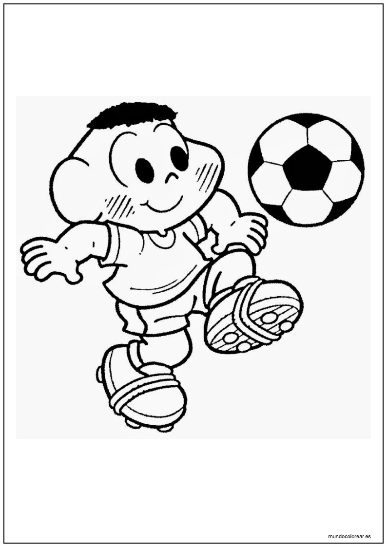 Dibujo Fútbol Para Imprimir 15