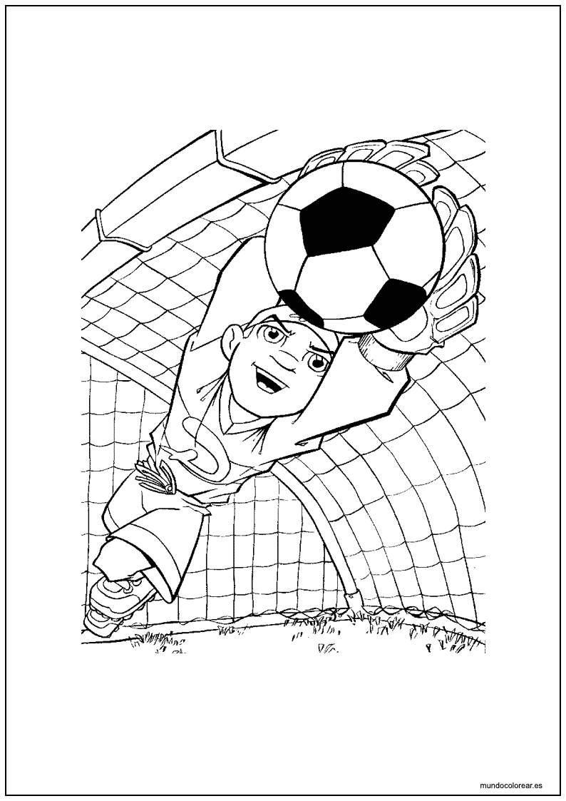 Dibujo Fútbol Para Imprimir 2