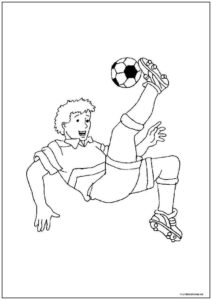 Dibujo Fútbol Para Imprimir 3