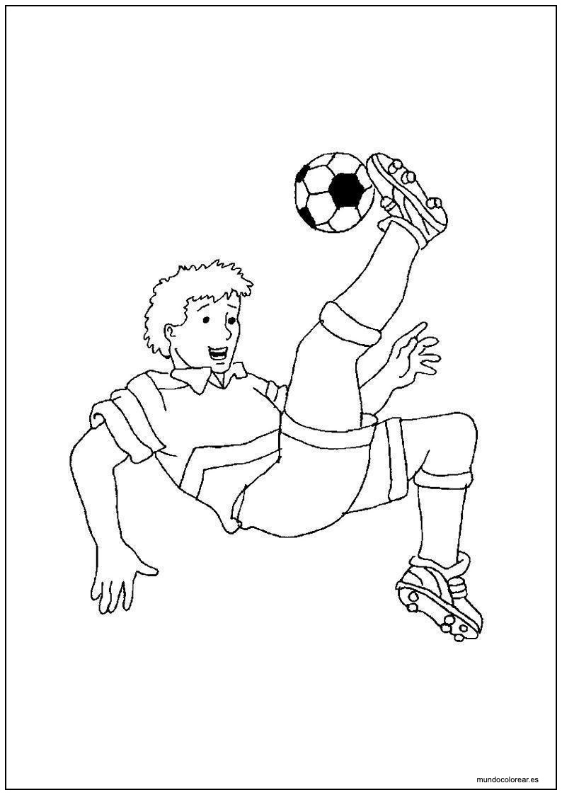 Dibujo Fútbol Para Imprimir 3